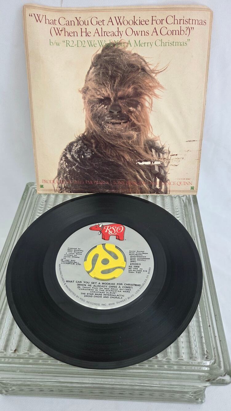 80's, R2-D2, We Wish You A Merry Christmas, LP Record